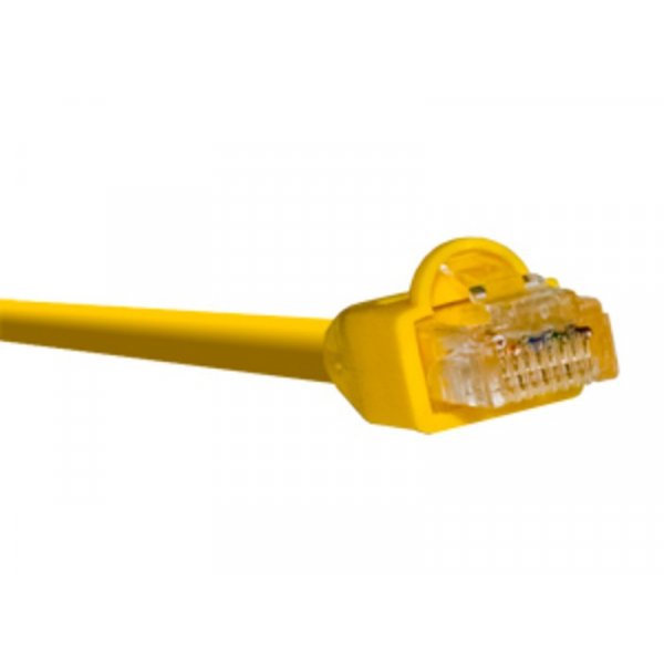 Cat6A patch cable - Yellow