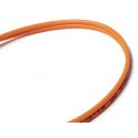 OM1 LC ST Duplex Fiber Patch Cable 62.5/125 Multimode OFNR Orange
