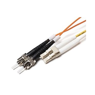 OM2 LC ST Duplex Fiber Patch Cable 50/125 Multimode