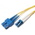 LC-SC OS2 9/125 Singlemode Duplex Fiber Optic Patch Cable
