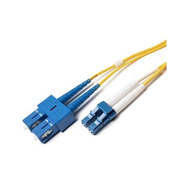 OS2 LC SC Plenum Duplex Fiber Patch Cable 9/125 Singlemode
