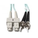 OM4 SC-ST 40/100G 50/125 Multimode DX Fiber Cable