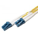 OS2 LC-LC Plenum 9/125 Singlemode Duplex Fiber Cable