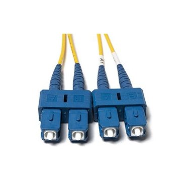 SC SC Plenum OS2 Duplex Fiber Patch Cables, Yellow SMF DX 9/125 jumpers SC
