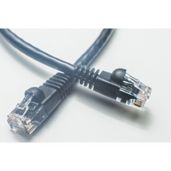 Cat6A Shielded Patch Cable-Black