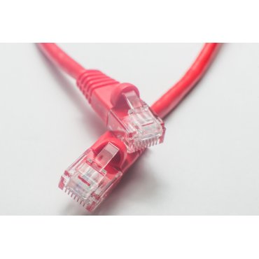 Cat6 Shielded Crossover Patch Cable - Red