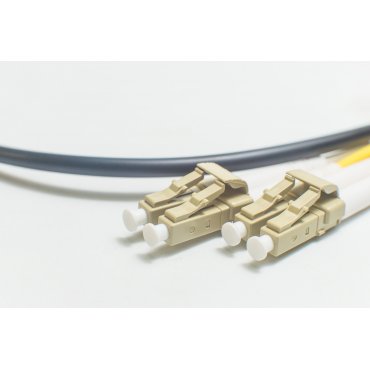OM1 LC LC In/Outdoor Duplex Fiber Patch Cable 62.5/125 Multimode