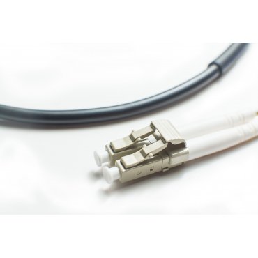 OM4 LC LC Fiber Patch Cable | In/Outdoor 100G Duplex 50/125 Multimode