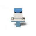 SC(F)-LC(F) Simplex Optical Adapter - Hybrid Flange Type Singlemode/Multimode