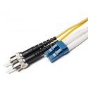 Multi-Pack 1M OS2 LC ST Fiber Patch Cables 9/125 Duplex Singlemode