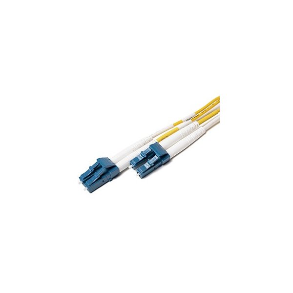 OS2 LC LC Plenum Duplex Fiber Patch Cable 9/125 Singlemode - Made In USA