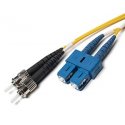 OS2 SC ST Fiber Optic Patch Cable 9/125 Singlemode SC/ST Duplex Jumper