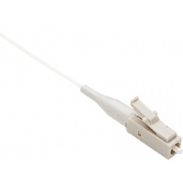3M OM1 LC 900µm Fiber Pigtail | White Simplex 62.5/125 Multimode 3 Meters